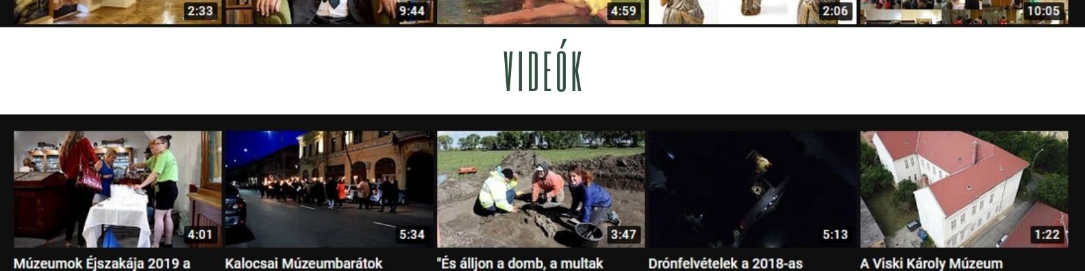 Videók