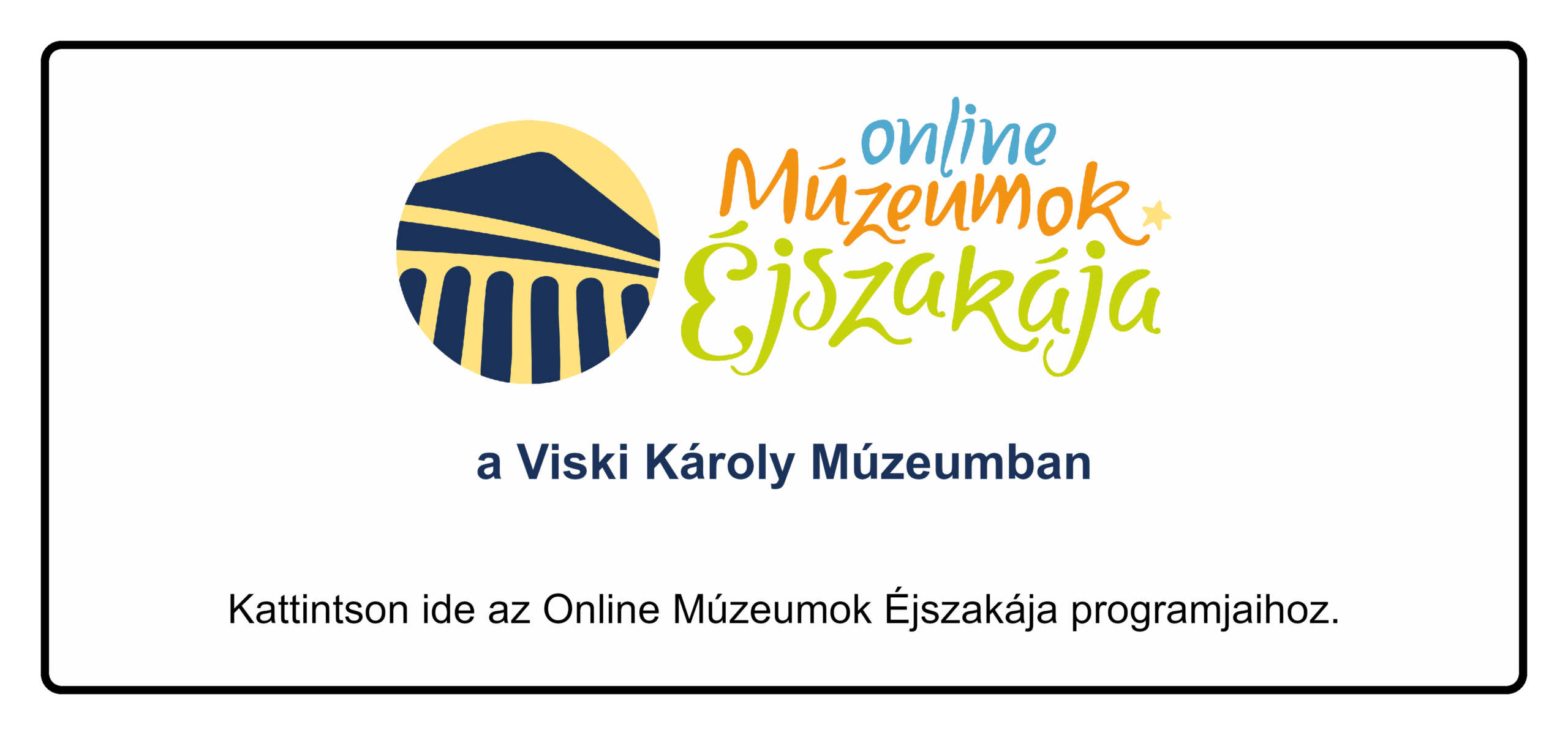 Online Múzeumok Éjszakája