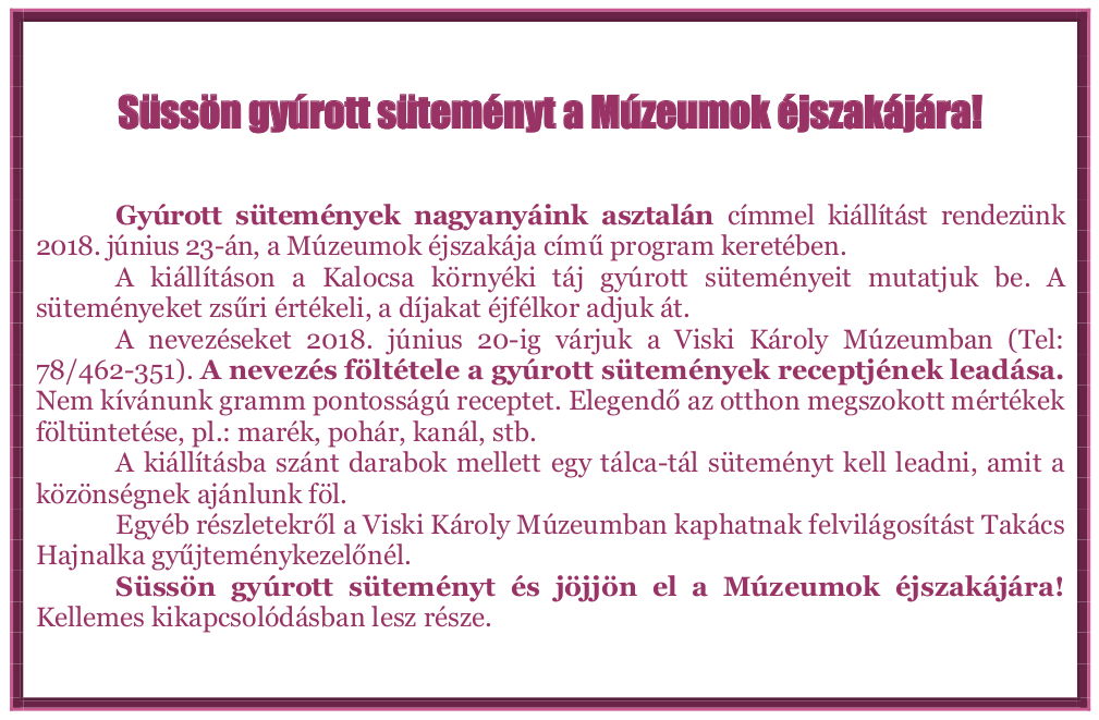 muzej2018 felhivas gyurott sutemeny sutesre jpg80 web 150dpi