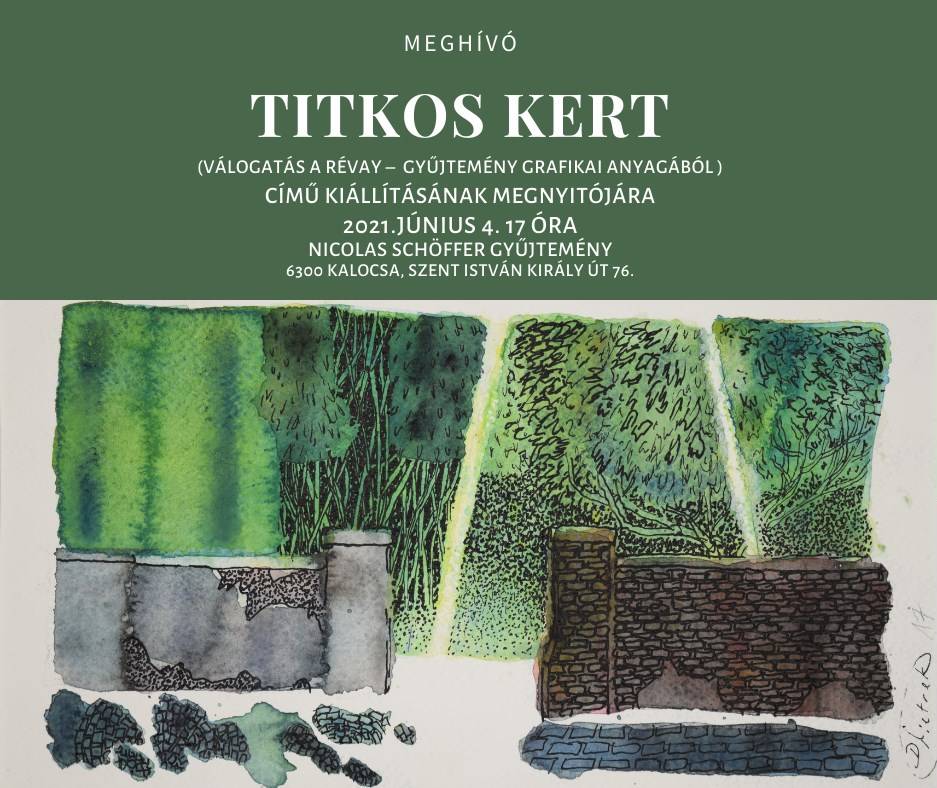 A zárvatartás hosszú ideje után a Viski Károly Múzeum Kalocsa szeretettel vár minden érdeklődőt a Városi Galéria következő programjára. A Városi Galéria új kiállítását ideiglenesen új helyszínen tekinthetik meg a látogatók, a Nicolas Schöffer Gyűjteményben. A Műgyűjtők sorozat első tárlata a Révay-gyűjtemény grafikai anyagából nyújt ízelítőt. A több technikát felölelő grafikai tárlat izgalmas válogatás, a több korszakot felölelő műgyűjteményből. A kiállítás megtekinthető: 2021. július 31-ig. Helyszín: 6300 Kalocsa, Szent István király út. 76.